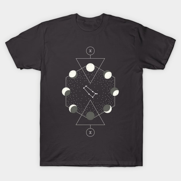 Gemini horoscope sign T-Shirt by tamaramilakovic